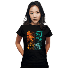 Load image into Gallery viewer, Daily_Deal_Shirts Fitted Shirts, Woman / Small / Black Dragon VS Beast
