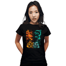 Load image into Gallery viewer, Daily_Deal_Shirts Fitted Shirts, Woman / Small / Black Dragon VS Beast
