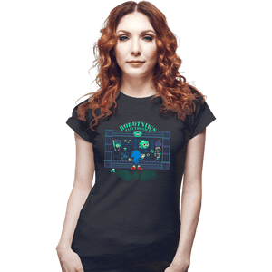 Shirts Fitted Shirts, Woman / Small / Dark Heather Robotnik's Electronics