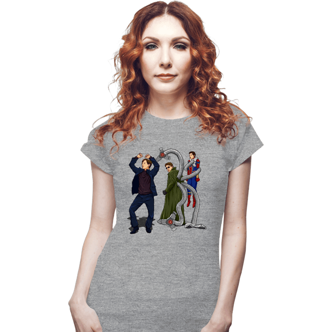 Shirts Fitted Shirts, Woman / Small / Sports Grey Spider Jealousy