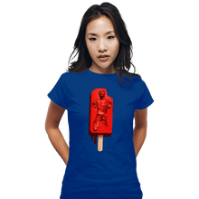 Load image into Gallery viewer, Daily_Deal_Shirts Fitted Shirts, Woman / Small / Royal Blue Han Pop
