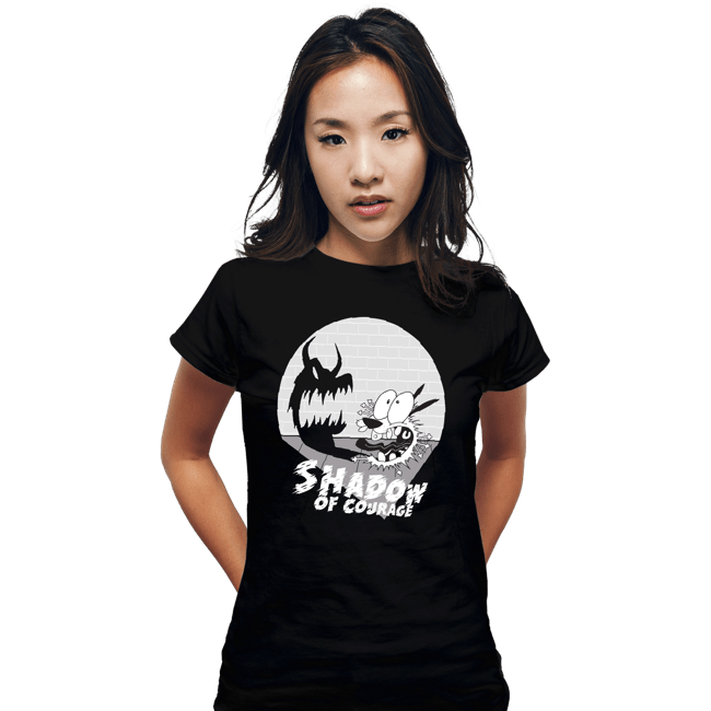 Shirts Fitted Shirts, Woman / Small / Black The Shadow Of Courage