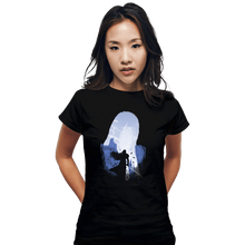 Load image into Gallery viewer, Shirts Fitted Shirts, Woman / Small / Black The One Winged Angel
