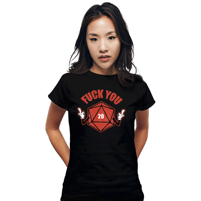 Shirts Fitted Shirts, Woman / Small / Black Frick You