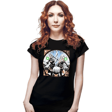 Load image into Gallery viewer, Shirts Fitted Shirts, Woman / Small / Black Designed to End
