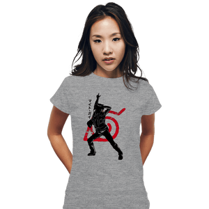 Shirts Fitted Shirts, Woman / Small / Sports Grey Crimson Might Guy