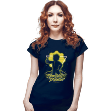 Load image into Gallery viewer, Shirts Fitted Shirts, Woman / Small / Navy Retro Special Dweller
