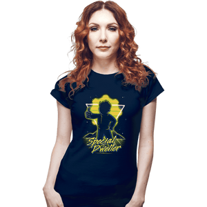 Shirts Fitted Shirts, Woman / Small / Navy Retro Special Dweller