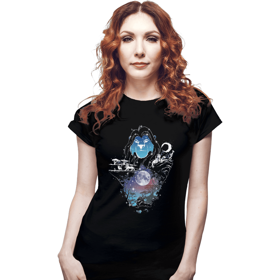 Shirts Fitted Shirts, Woman / Small / Black Look At The Stars