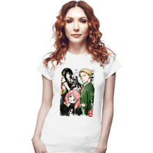 Load image into Gallery viewer, Secret_Shirts Fitted Shirts, Woman / Small / White Forger Family

