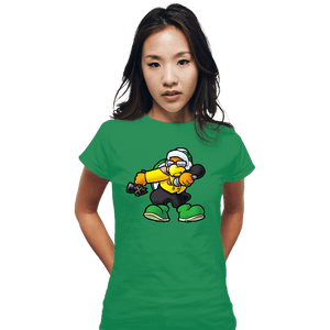 Shirts Fitted Shirts, Woman / Small / Irish Green MC Hammer Brother