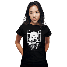 Load image into Gallery viewer, Shirts Fitted Shirts, Woman / Small / Black Fractured Empire 2
