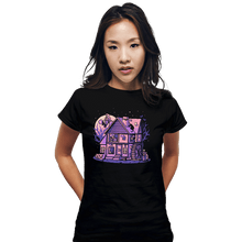 Load image into Gallery viewer, Daily_Deal_Shirts Fitted Shirts, Woman / Small / Black Hocus Pocus House
