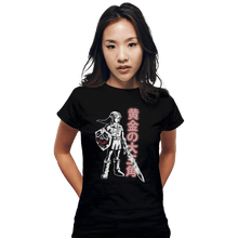 Load image into Gallery viewer, Shirts Fitted Shirts, Woman / Small / Black Link, Hero of Time
