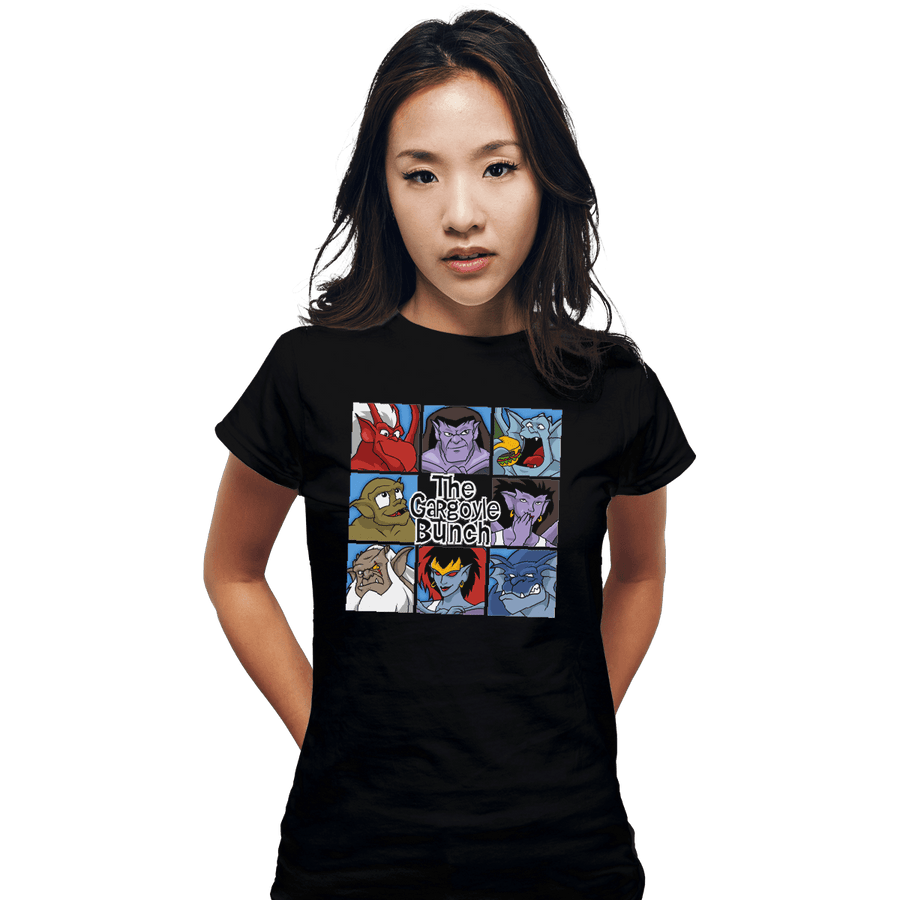 Shirts Fitted Shirts, Woman / Small / Black The Gargoyles Bunch