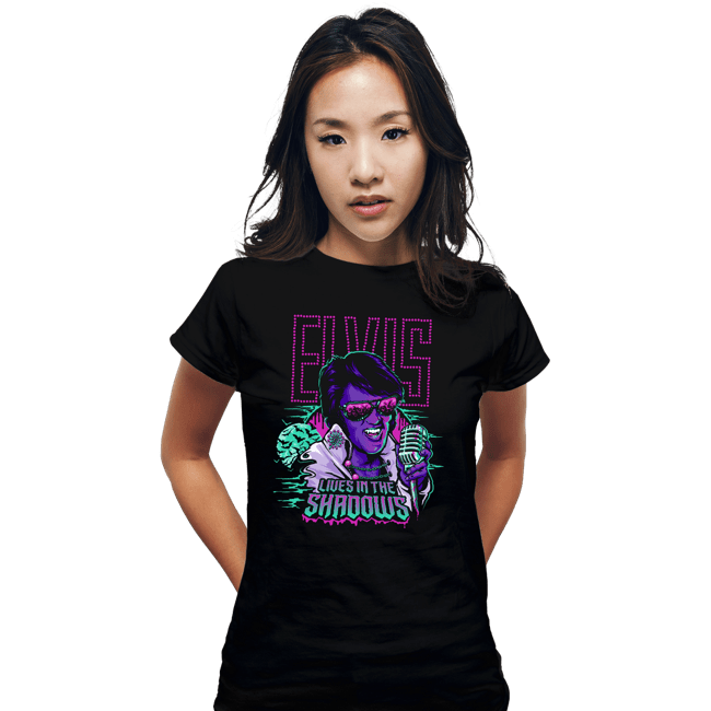 Shirts Fitted Shirts, Woman / Small / Black Shadow King