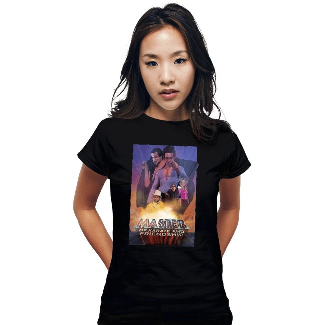 Secret_Shirts Fitted Shirts, Woman / Small / Black Karate And Friendship