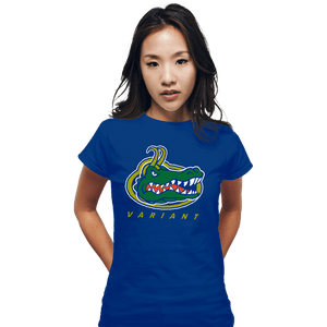 Secret_Shirts Fitted Shirts, Woman / Small / Royal Blue Florida Variants