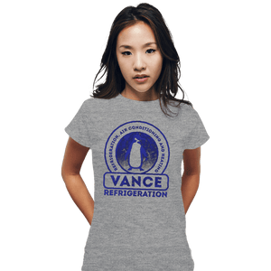 Secret_Shirts Fitted Shirts, Woman / Small / Sports Grey Vance Refrigeration