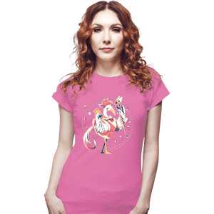 Daily_Deal_Shirts Fitted Shirts, Woman / Small / Azalea Captor Bird