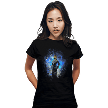 Load image into Gallery viewer, Shirts Fitted Shirts, Woman / Small / Black Goblin King Art
