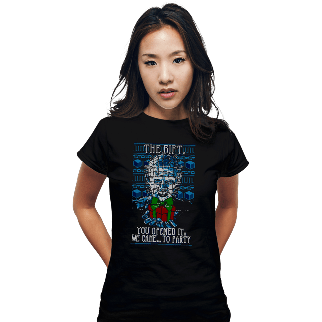 Secret_Shirts Fitted Shirts, Woman / Small / Black The Gift