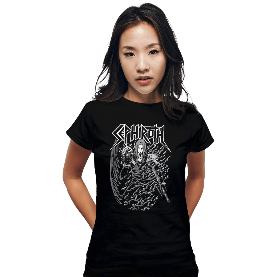 Shirts Fitted Shirts, Woman / Small / Black Fantasy Angel