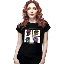Load image into Gallery viewer, Shirts Fitted Shirts, Woman / Small / Black Dunderheadz
