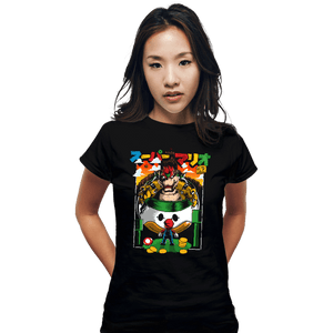 Secret_Shirts Fitted Shirts, Woman / Small / Black It's A Me, Bowser