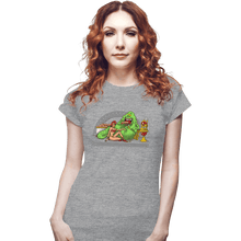 Load image into Gallery viewer, Shirts Fitted Shirts, Woman / Small / Sports Grey Enslimed
