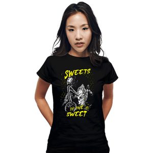Shirts Fitted Shirts, Woman / Small / Black Sweets To The Sweet