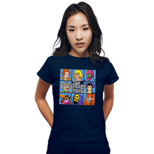 Shirts Fitted Shirts, Woman / Small / Navy The Eternia Bunch