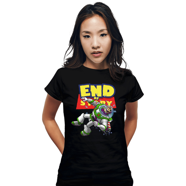 Shirts Fitted Shirts, Woman / Small / Black End Of Story