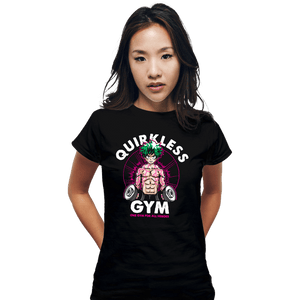 Shirts Fitted Shirts, Woman / Small / Black Deku Gym