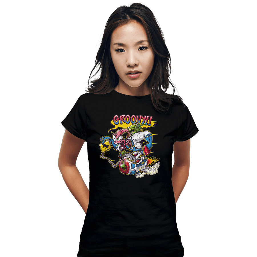 Shirts Fitted Shirts, Woman / Small / Black Groovy Fink
