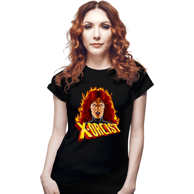 Shirts Fitted Shirts, Woman / Small / Black X-Orcist