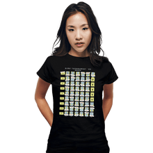 Load image into Gallery viewer, Shirts Fitted Shirts, Woman / Small / Black The Dark Tournament 93
