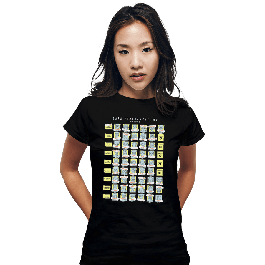 Shirts Fitted Shirts, Woman / Small / Black The Dark Tournament 93