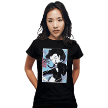 Load image into Gallery viewer, Shirts Fitted Shirts, Woman / Small / Black Aeon Flux
