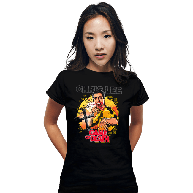 Daily_Deal_Shirts Fitted Shirts, Woman / Small / Black Game Of Death