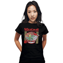 Load image into Gallery viewer, Secret_Shirts Fitted Shirts, Woman / Small / Black Poke Bowl Secret Sale
