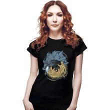 Load image into Gallery viewer, Shirts Fitted Shirts, Woman / Small / Black King Of The Monsters
