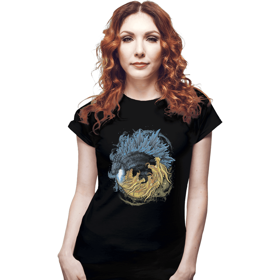 Shirts Fitted Shirts, Woman / Small / Black King Of The Monsters