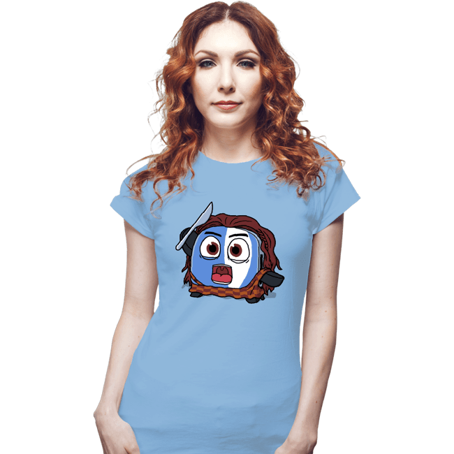 Daily_Deal_Shirts Fitted Shirts, Woman / Small / Powder Blue The Braveheart Toaster