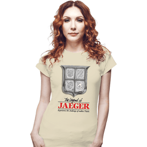 Shirts Fitted Shirts, Woman / Small / White The Legend Of Jaeger