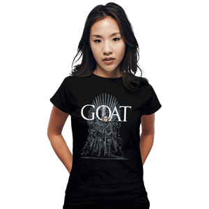Shirts Fitted Shirts, Woman / Small / Black Arya Greatest Of All Time