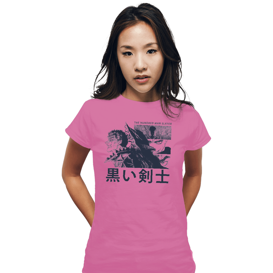 Shirts Fitted Shirts, Woman / Small / Azalea The Black Swordsman