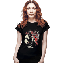 Load image into Gallery viewer, Shirts Fitted Shirts, Woman / Small / Black Devil Woman
