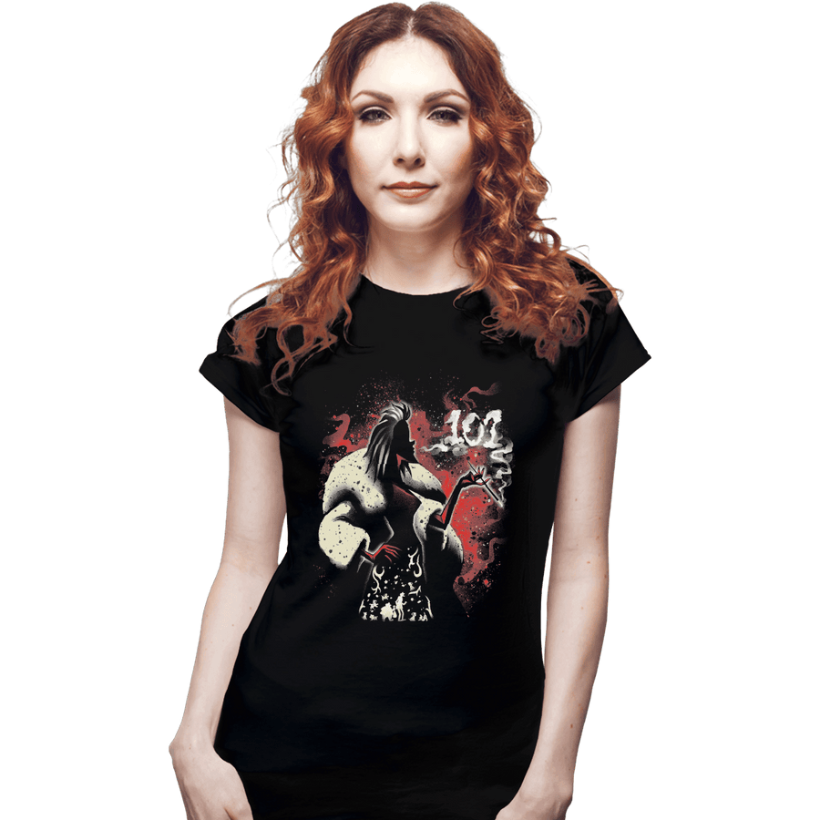 Shirts Fitted Shirts, Woman / Small / Black Devil Woman