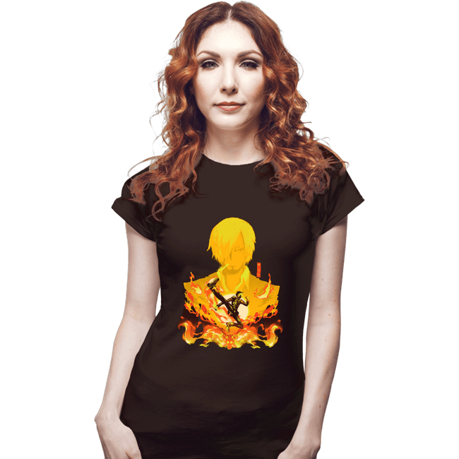 Shirts Fitted Shirts, Woman / Small / Black Sanji Shadow